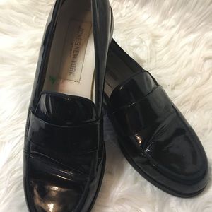 Black loafer